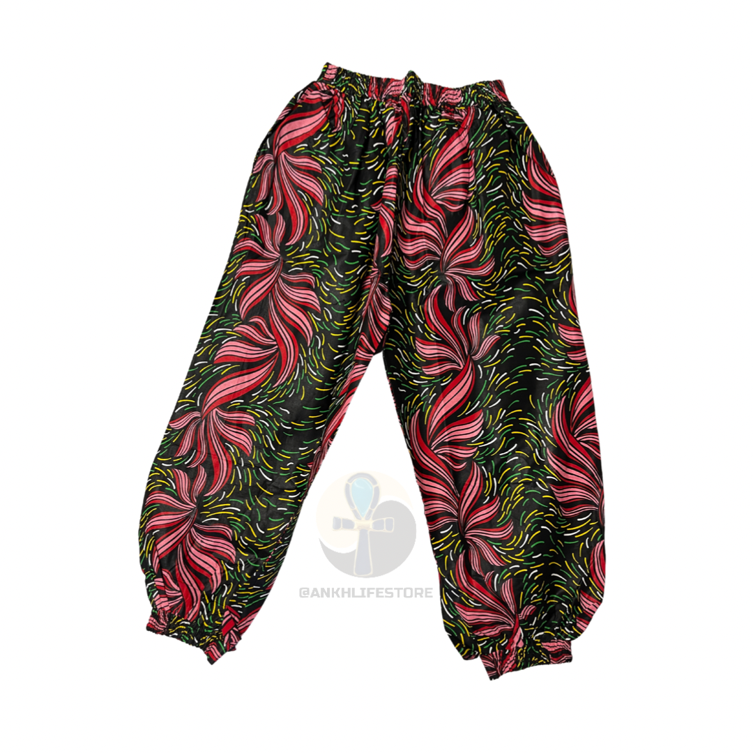 African Print Jacket w/ Pants 1