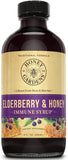 Honey Gardens Elderberry Syrup with Apitherapy Raw Honey, Propolis & Elderberries