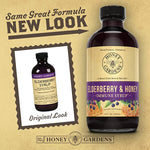 Honey Gardens Elderberry Syrup with Apitherapy Raw Honey, Propolis & Elderberries
