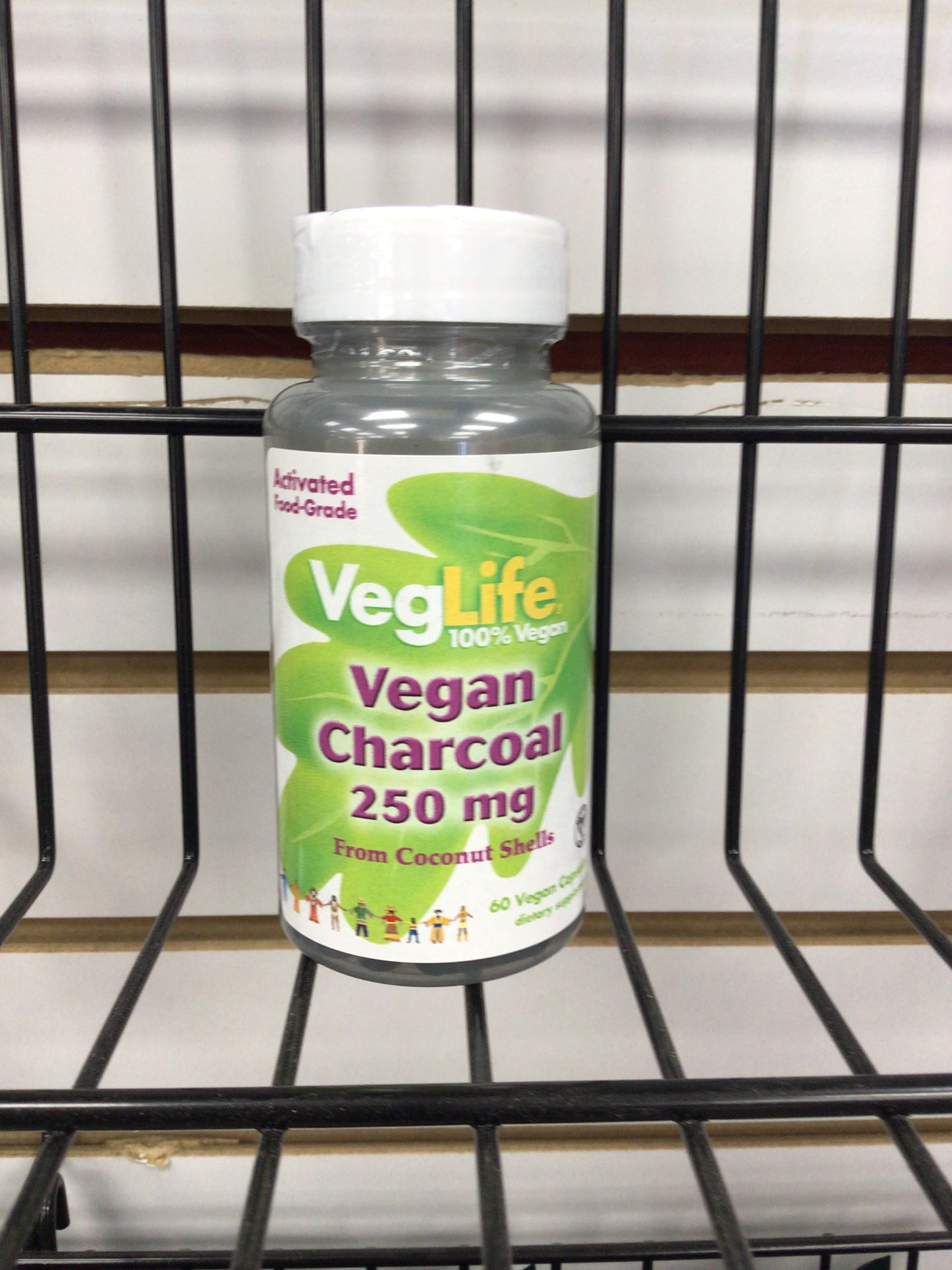 Vegan Charcoal 250mg from Coconut shells
