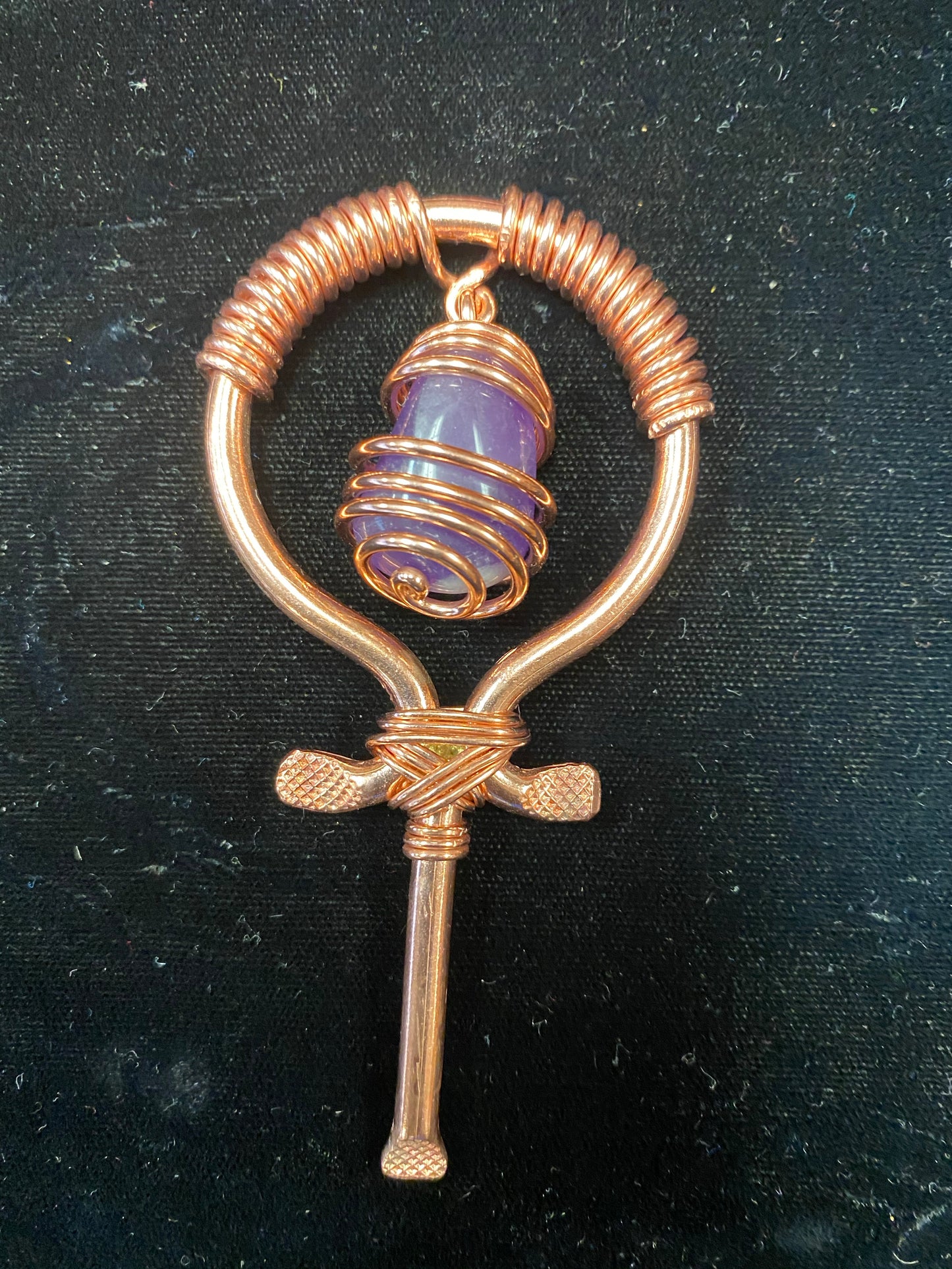 Copper Ankh Necklace