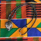 Hematite Lion Necklace