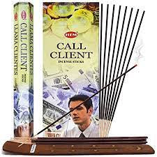 Call Client incense
