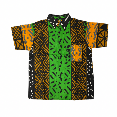 African Print Button Up Shirt 5