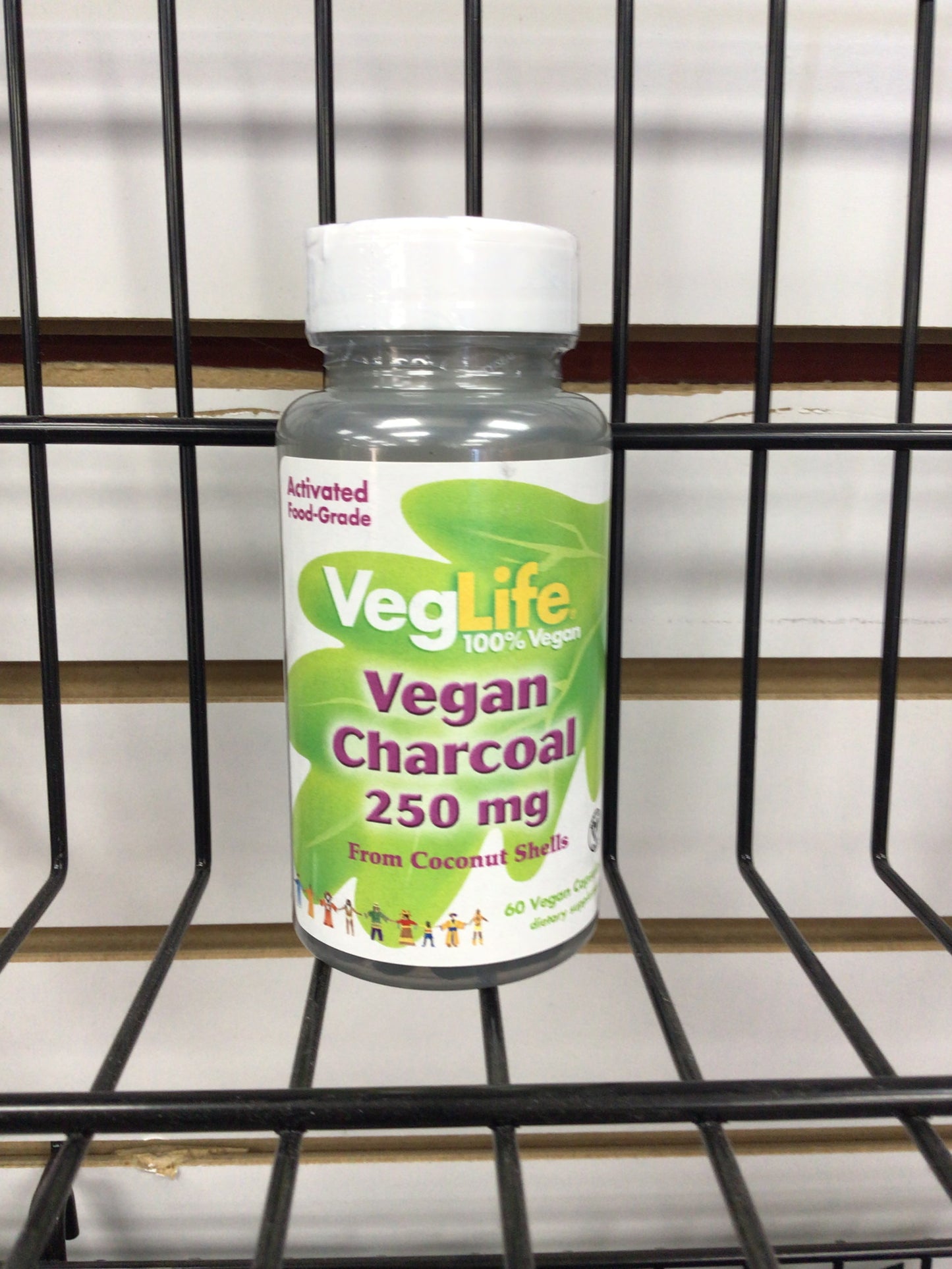 Vegan Charcoal 250mg from Coconut shells