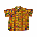 African Print Button Up Shirt 3