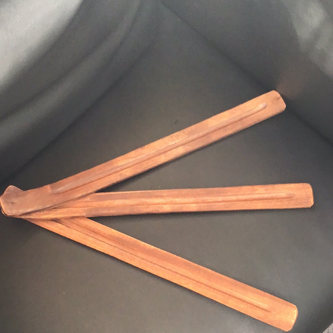 Long Brown Incense Holder