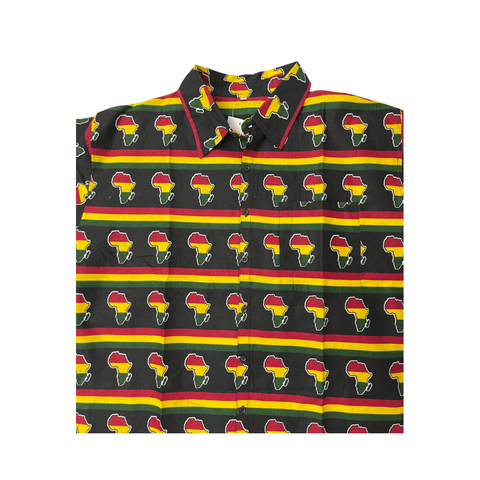 African Print Button Up Shirt 6
