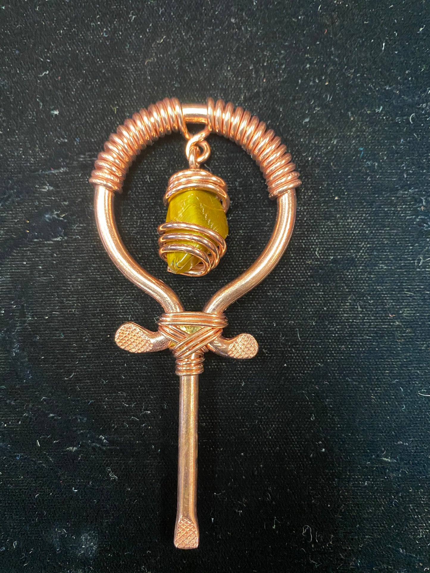 Copper Ankh Necklace